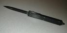 10" Carbon Fiber Black D/A OTF Automatic Knife Black Dagger