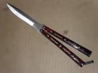 10 Inch Balisong Red Butterfly Knife