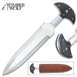 10" Timber Wolf Magnum Palm Push Dagger