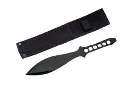 11 inch black throwing knife 203103BK