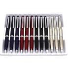 12 Pcs Elegant Executive Letter Opener Pen Knife Set Four Assorted Colors