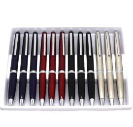 12 Pcs Elegant Executive Letter Opener Pen Knife Set Four Assorted Colors