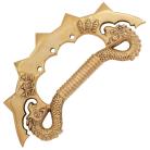 15 Ounce Double Dragon Brass Knuckles Paperweight
