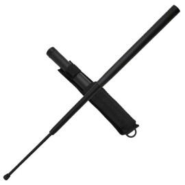 26" Public Safety Spring Baton Black Metal