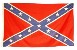 3" x 5" Confederate Flag