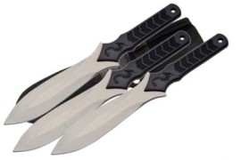 3pc 10in rite edge throwing knife set 210711