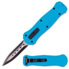 5.5" Angel Sky Blue D/A OTF Automatic Knife Dagger