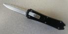 5 Inch Mini Coffin Black D/A OTF Automatic Knife Dagger Serrated