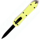 5" Mini Coffin Light Green D/A OTF Automatic Knife Black Dagger