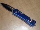 5" mini blue automatic rescue knife fk812bl
