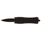 5.75" Mini Angel Carbon Fiber D/A OTF Automatic Knife Black Dagger