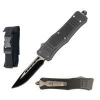 7" Grey Drop Point Blade Street Walker D/A OTF Knife