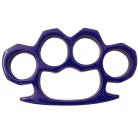 7 Ounce Blue Brass Knuckles Belt Buckle Paperweight