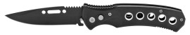 8.25" Low Cost Holes Automatic Knife Black