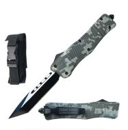 8.25" Automatic Digital Camo D/A Out Of The Front OTF Knife