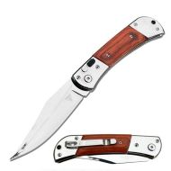 8.5" Gentleman's Wood Handle Switchblade Automatic Knife