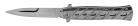 9.25" Chrome Dome Stiletto Automatic Knife Bayo