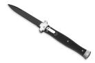 A.G.A. Campolin Zero Plus Black G10 Black Bayonet Leverlock Automatic Knife