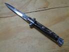 AB 9" Dark Horn Stiletto Automatic Knife Bayo