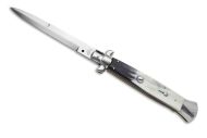 AGA Campolin 15 Inch Italian Stiletto Automatic Knife Brazilian Horn Bayo