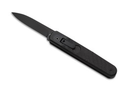 AGA Campolin Automatic Leverlock Baron Elite Limited Edition Titanium Knife Black