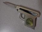 AGA Campolin Pistol Gun Automatic Knife Brazilian Horn 6.57 Inch