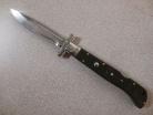 AKC 11" Roma Automatic Swinguard Black G-10