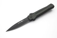 AKC ACE X-treme Army Green Italian Automatic Knife Black Dagger