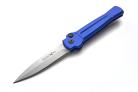 AKC ACE X-treme Blue Italian Automatic Knife Satin Dagger