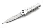 AKC ACE X-treme Silver Italian Automatic Knife Satin Dagger