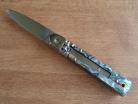 AKC Abalone Italian Lever Lock Automatic Knife 6 Inch