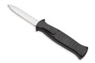 AKC EVO Black D/A OTF Italian Automatic Knife Silver Dagger