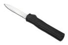 AKC F-20 Black Carbon Fiber OTF Italian Automatic Knife Stainless Dagger