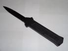 AKC F16 OTF Black Automatic Knife Black Bayo