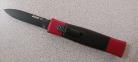 AKC Mini 07N Red Black D/A OTF Automatic Knife Black Dagger
