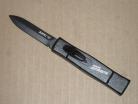 AKC Black Mini D/A OTF Automatic Knife Black Dagger