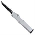 Activator Silver S/A OTF Automatic Knives Black Tanto Serrated Dozen