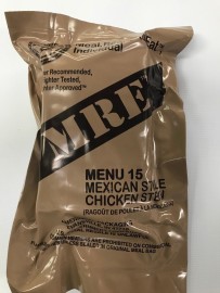 US MRE Menu #15 Mexican Style Chicken Stew