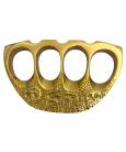 Ammo Grade Real Brass Knuckles Paperweight 11.7 Ounces