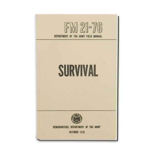 Army Field Manual Survival FM 21-76