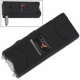 Azan Mini Stun Gun 9.8 Million Volt Black