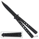Balisong Street Protector Black Butterfly Knife