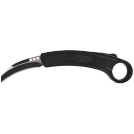 Bastard OTF (out the front) Karambit Knife - Black Carbon Fiber