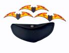 Batman Throwing Stars 3 Piece Set Flames