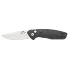 Bear & Son Bold Action X Black G10 Automatic Knife Satin Drop Point