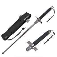 Best Price Tactical Telescopic Expandable Steel Baton with Cross Hand Guard 21"