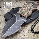 Black Legion Combat Spear Head Neck Knife