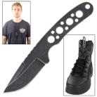 Stronghold Tactical Neck Boot Knife