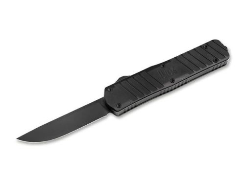 Boker Heckler & Koch SP01 D/A OTF Automatic Knife Black (3.15" Black D2)