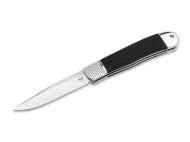 Boker Plus Hidden Release Trapper Automatic Knife Black G10 (7" Overall)